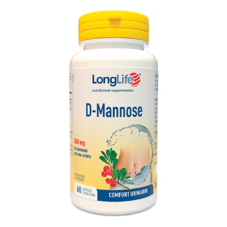 LONGLIFE D-MANNOSE 60CPS capsule